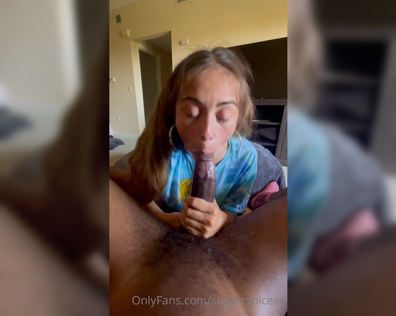 Laurie Blue aka Sugarrspiceee OnlyFans - FULL LENGTH VIDEO! Sloppy Snotty Deepthroat Cum Down my Throat