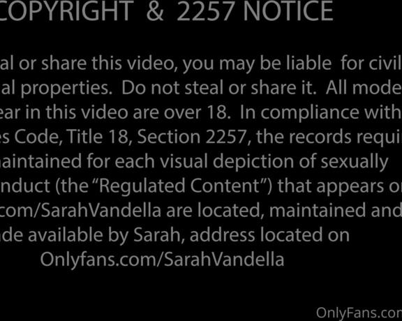 Sarah Vandella aka Sarahvandella OnlyFans - Do you have these scenes here are a bunch of trailers!!! 1DP trailer @michaelstefano @johnnstrong 3