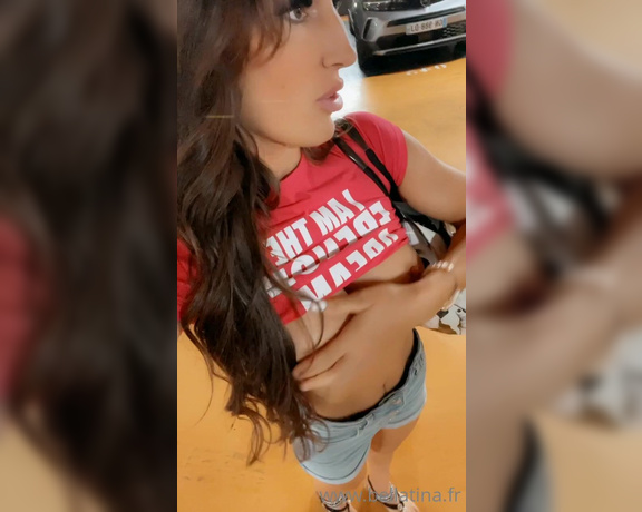 Bella Tina aka Bellatina OnlyFans - When I am in public  ahah