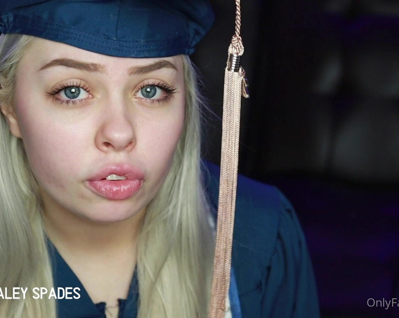 Haley Spades -  Teaser Clips for this weeks videooo this is the college graduate gets caught cheating moments b