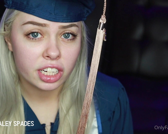 Haley Spades -  Teaser Clips for this weeks videooo this is the college graduate gets caught cheating moments b