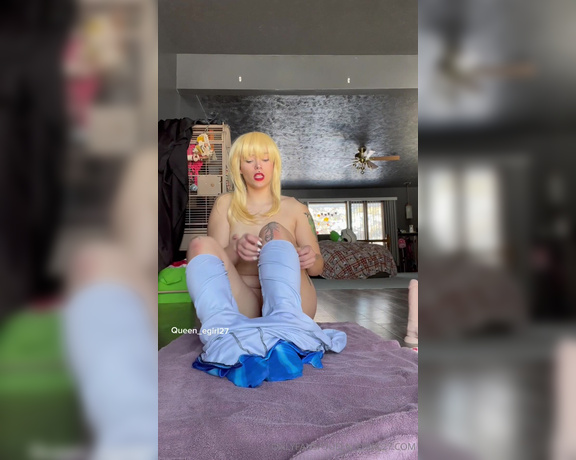 Queen_D aka Queen_egirl27 OnlyFans - Heres is my sexy but awkward Samus cosplay video! The wig was a little heavy but I did my best with