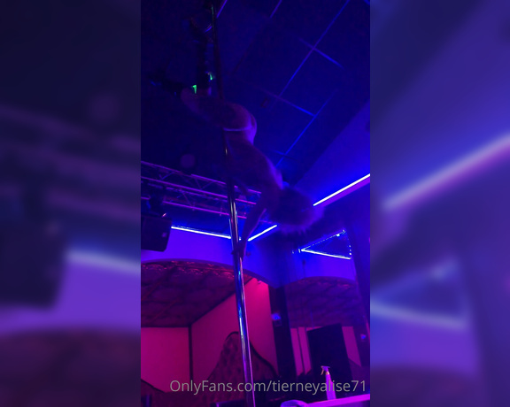 Tierney alise 71 aka Tierneyalise71 OnlyFans - Before I gained my weight but here is a pole dancing video