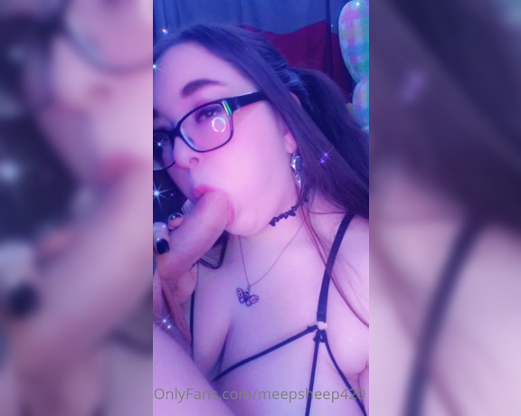 MeepSheep aka Meepsheep420 OnlyFans - Gotta put this mouth to good use somehow 5