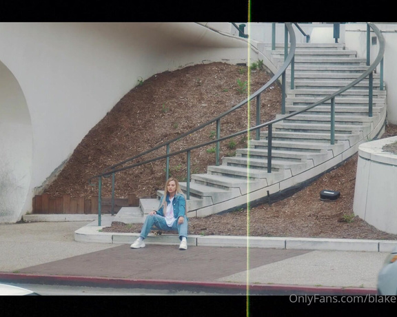 Blake Blossom aka Blakeblossomxxx OnlyFans - If these stairs could talk… S K A T E SKATE series inspired by different iconic skating locations
