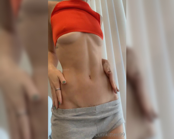 Cumkitten99 aka Kattinthehat OnlyFans - These shorts seem to be a fan favorite