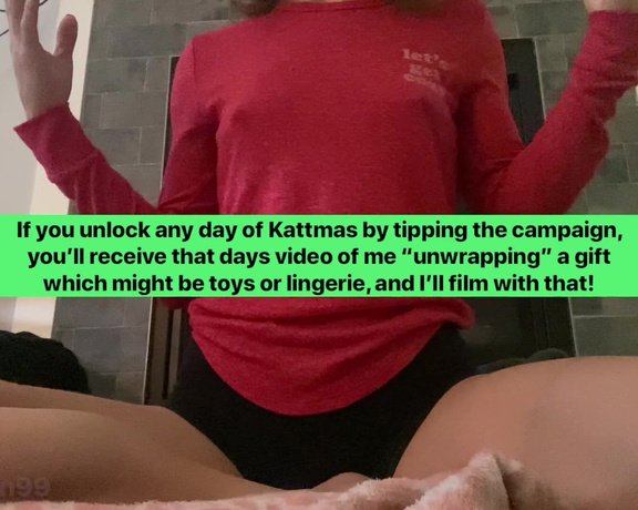 Cumkitten99 aka Kattinthehat OnlyFans - 12 Days of Kattmas starts tomorrow! How it works Over the next 12 days there will be videos you 2