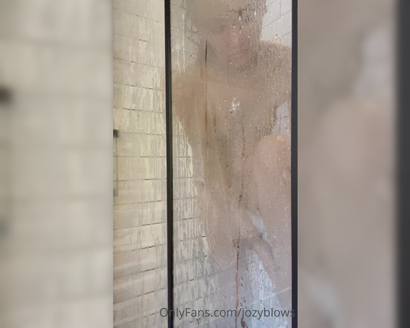 Jozy Blows aka Jozyblows OnlyFans - Like if you want to join me in this steamy hot shower sexy surprise at the end