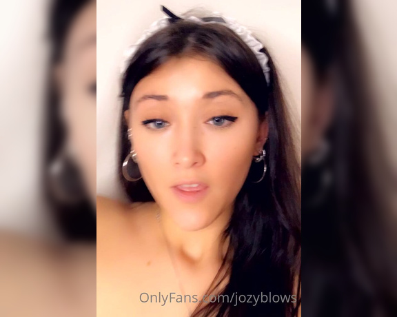 Jozy Blows aka Jozyblows OnlyFans - Also my phone kept running out of storage and cutting the video off throughout so the amount of effo