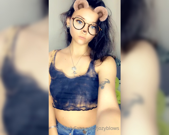 Jozy Blows aka Jozyblows OnlyFans - I want to wear this bear filter permanently pls