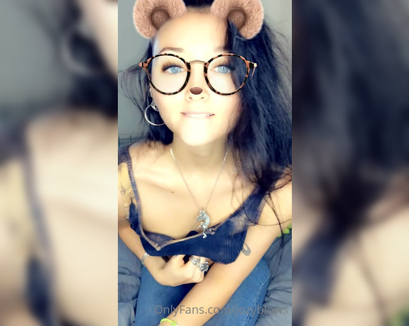 Jozy Blows aka Jozyblows OnlyFans - I want to wear this bear filter permanently pls