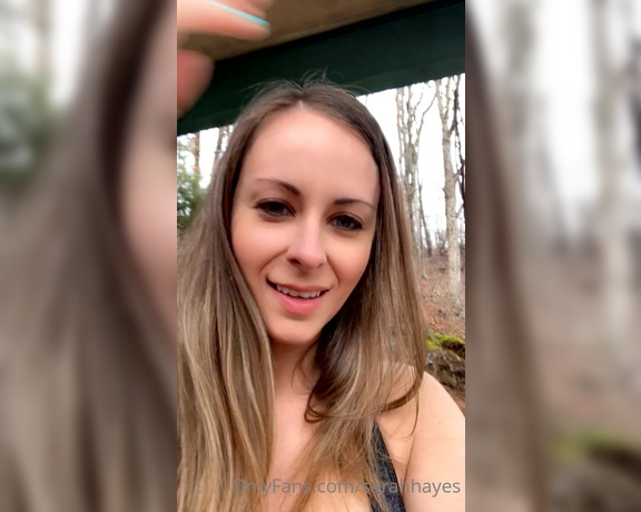 Sarah Hayes VIP aka Sarahhayes OnlyFans - It’s a warm day…Want to spend some time with me by the lake I wish you were sitting here under this