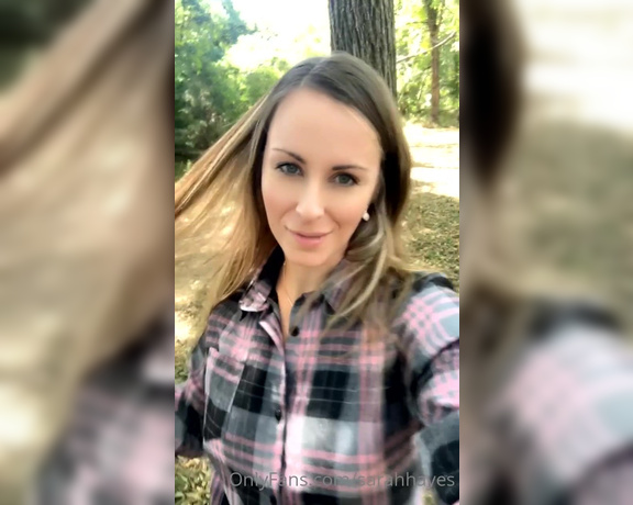 Sarah Hayes VIP aka Sarahhayes OnlyFans - I wish you would just have your way with me out here in these woods