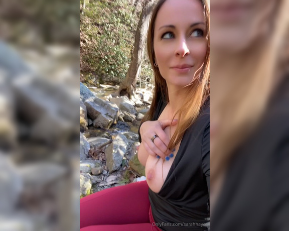 Sarah Hayes VIP aka Sarahhayes OnlyFans - Beautiful hike today hope you had a great weekend!