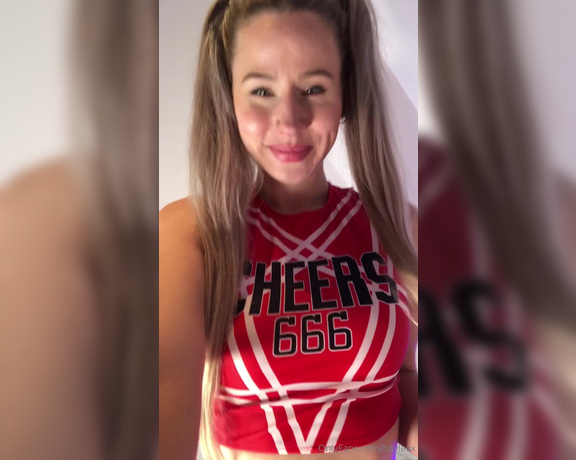 Hayleex aka Hayleex OnlyFans - Naughty upskirt Cheerleader