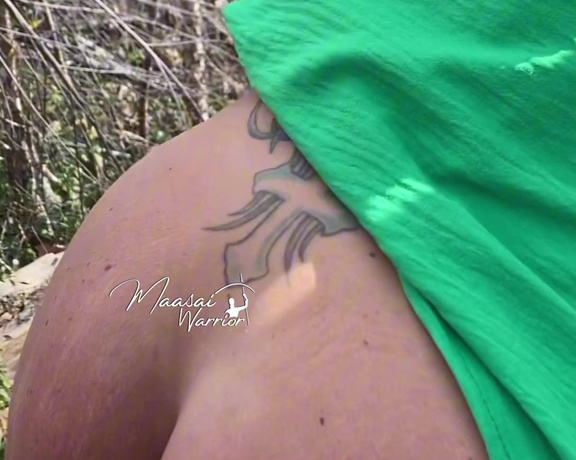 ManyVids - Maasai Warrior BBC - Maasai Warrior BBC fucked gorgeous hotwife in the woods