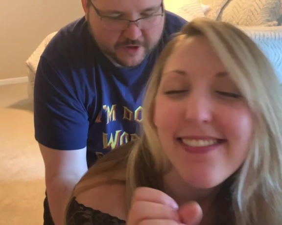 ErikaSwingz - Hubby Fucks Me While I Suck Stranger