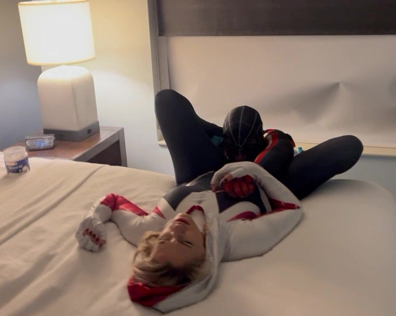 SportyWife - Sporty Sucks and Fucks her Miles Morales