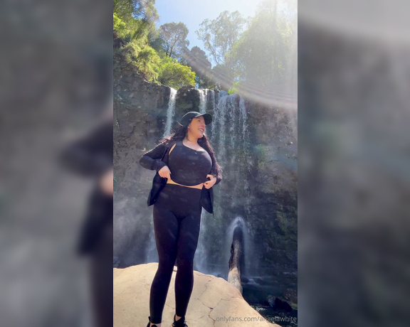 Angela White aka Angelawhite OnlyFans - I promise these were the last pictures and clips that my BFF took of me during this hike There i 2