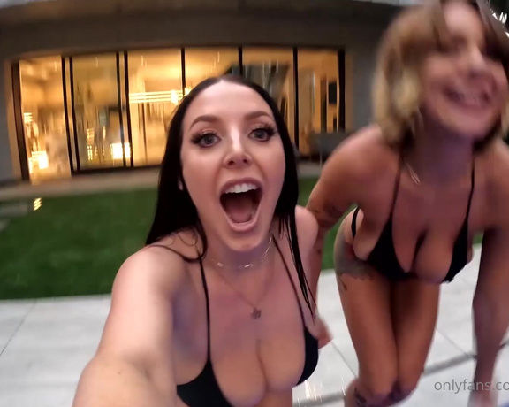 Angela White aka Angelawhite OnlyFans - I know you love BIG WET BOOBS so you are going to adore watching @imawful69 and I splash around