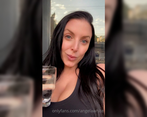 Angela White aka Angelawhite OnlyFans - Slide into my DMs and tell me how your day was …and if I should take these clothes off