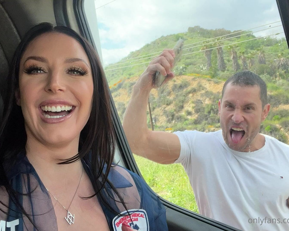Angela White aka Angelawhite OnlyFans - It is never a dull moment when you are an EMT! Watch how Alexas and I take care of a patient with 2