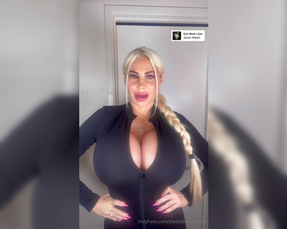 Bombshell Skyler aka Plasticbarbie2000 OnlyFans - New Strip down Video Made in this Sexy Full Zip down Dress check ur inboxes