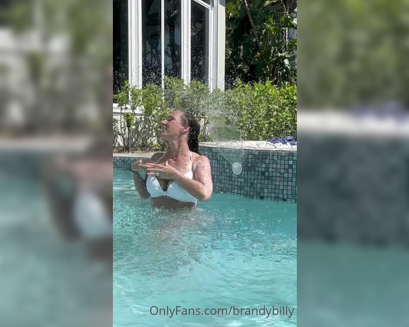 Brandy aka Brandybilly OnlyFans - Just getting a little wetXD