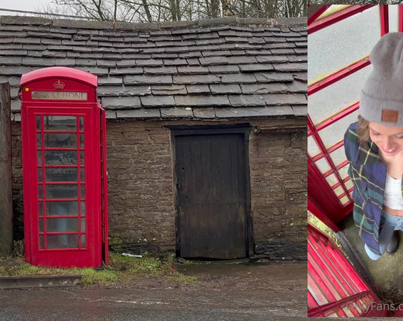 Serenity Cox aka Serenitycox OnlyFans - This could be my favourite vibe video yet I came across a telephone booth outside a pub this afte