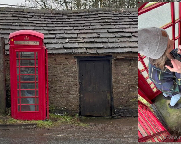 Serenity Cox aka Serenitycox OnlyFans - This could be my favourite vibe video yet I came across a telephone booth outside a pub this afte