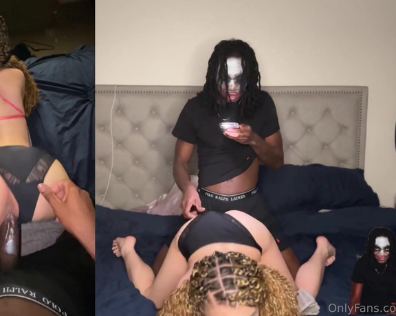 Sno Marie aka Snomarie69 OnlyFans - The joker fucked me & nutted all over my ass Need full video