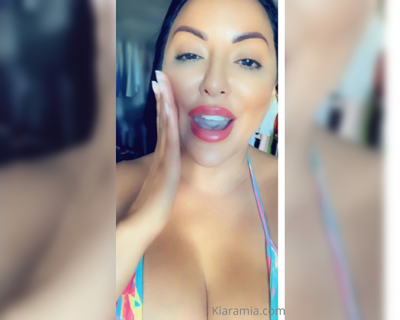 Kiara Mia aka Theonlykiaramia OnlyFans - BIG TITTIES, BREAST WORSHIP SCENE Massages by sexy playboy playmate girlfriend and made her nippl