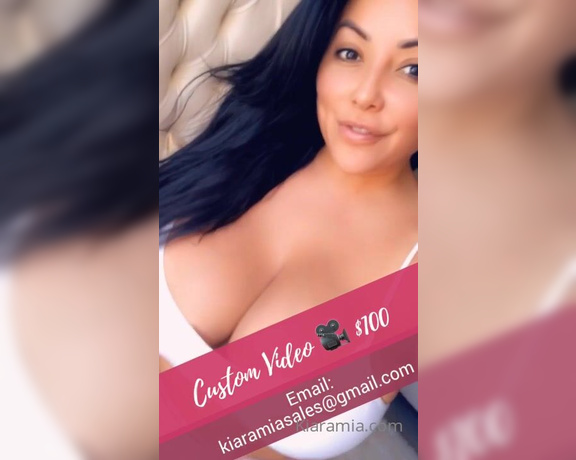 Kiara Mia aka Theonlykiaramia OnlyFans - Come get up close and personal! NOW OFFERING CUSTOM VIDEOS SAYING YOUR NAME!!  Only for $100