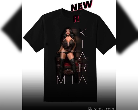 Kiara Mia aka Theonlykiaramia OnlyFans - Brand new T Shirts for sale! For sale on UnleashYourSexinet