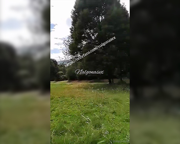 NalgonaSex aka Nalgonasex OnlyFans - Masturbating in the park