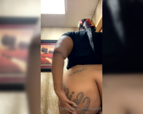 NBA DhaBaddest aka Nba93 OnlyFans - At work ready to sit on somebody face
