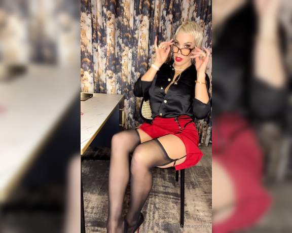 Rebecca More aka Rebeccamoreuk OnlyFans - #### MOMMY REBECCA WANTS YOUR COCK! #### Be a good boy and take my stockings off JOI! 1