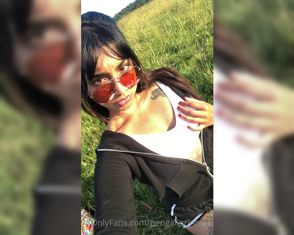 Yasmina Khan aka Pengaliprincess OnlyFans - Look at them titties glowing in the sun 1