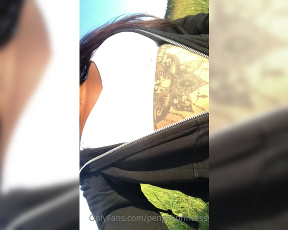 Yasmina Khan aka Pengaliprincess OnlyFans - Look at them titties glowing in the sun 1