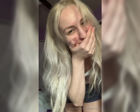 Violet Jade aka Violetgetsrailed OnlyFans - Vlog timeee