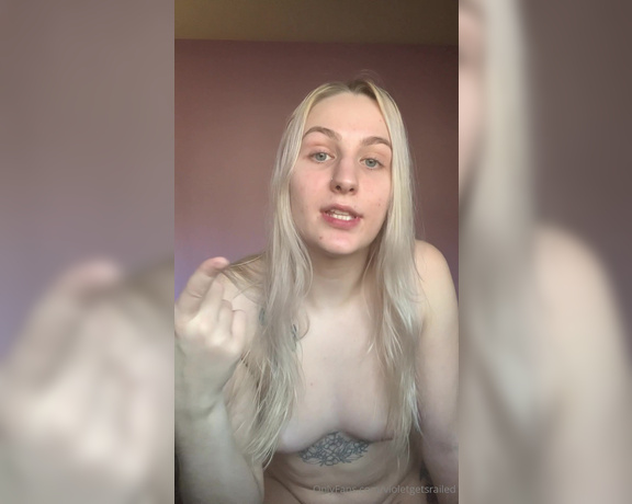 Violet Jade aka Violetgetsrailed OnlyFans - Heres the little update video Ive been meaning to post! I think I sound a bit crazy tbh I kinda 1