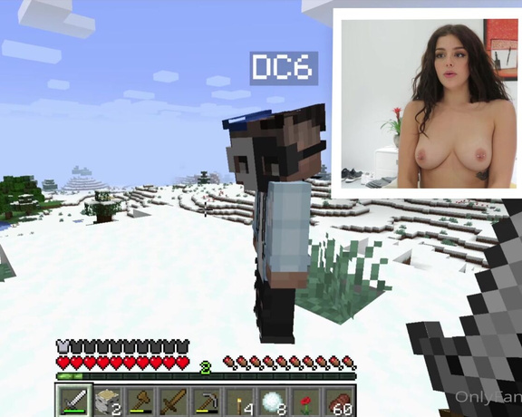 Emily Black aka Emblack OnlyFans - Are my nipples hard from the snow or something else Have you seen my latest Strip Minecraft