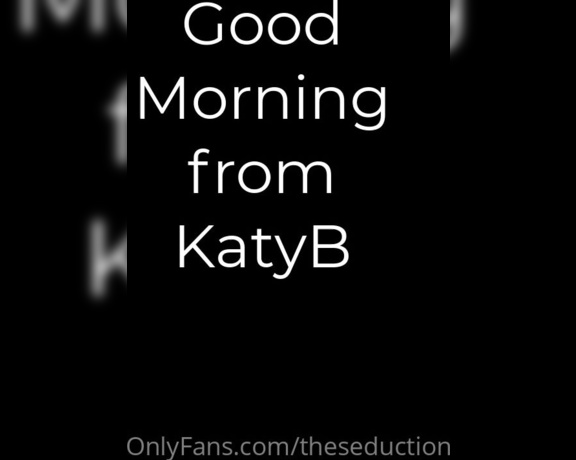 KatyB aka Theseduction OnlyFans - Just a little good morning to share my thoughts of you while im in Las Vegas Last dayits the