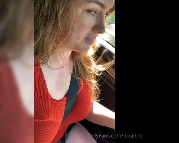 LeeAnne aka Leeanne_ OnlyFans - Can I be your Uber driver