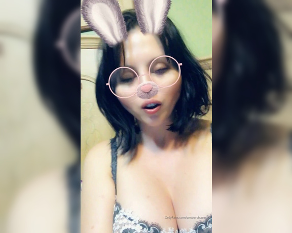 Amber Chase aka Amberchase OnlyFans - Funny bunny SFW PS I know what you are looking for babe, for pics and vids that are NSFW you can