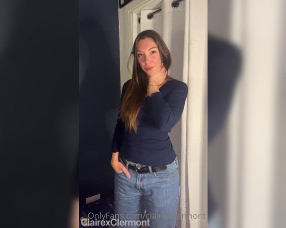 Claire Clermont aka Clairexclermont OnlyFans - You’ve been gone for a while and I can’t wait for you to fuck me again… Do you want to see how turne