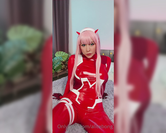 Alice Bong aka Alicebong OnlyFans - Naughty ZeroTwo for you