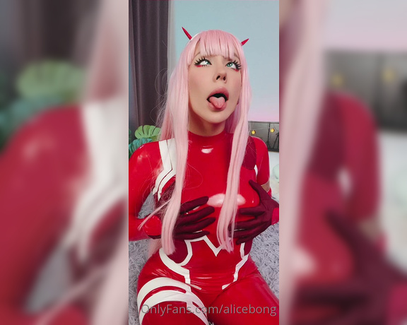 Alice Bong aka Alicebong OnlyFans - Naughty ZeroTwo for you