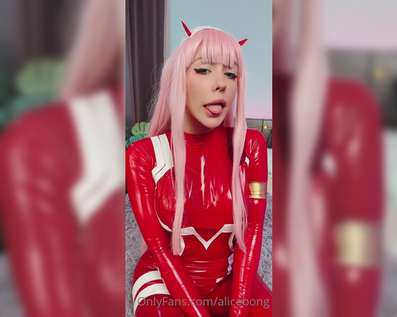 Alice Bong aka Alicebong OnlyFans - Naughty ZeroTwo for you