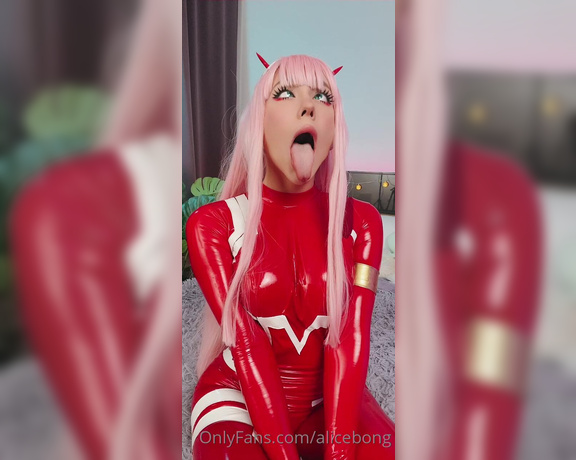 Alice Bong aka Alicebong OnlyFans - Naughty ZeroTwo for you